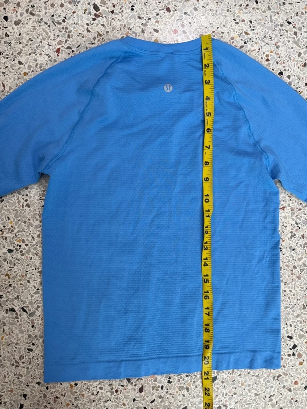 New Lululemon pool party blue swiftly tech long sleeve shirt waist 4